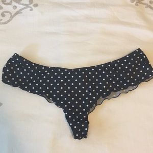 Thong bikini bottoms